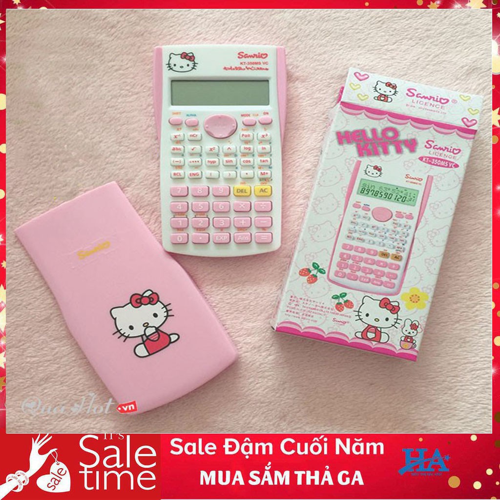 MÁY TÍNH BỎ TÚI CHO BÉ HÌNH DORAEMON, HELLO KITTY NGỘ NGHĨNH Fx 350 GDCHOI28 TNMART