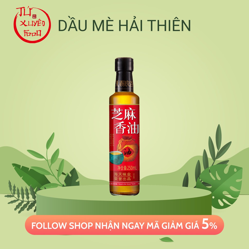 Dầu Mè Nguyên Chất Hải Thiên 250ml