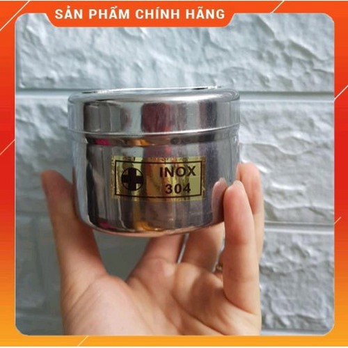 Hũ đựng bông - Cốc đựng bông - Loại 1 đường kính 8 cm dùng trong y tế spa thẫm mỹ viện