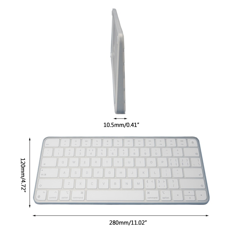 Vỏ Bọc Bảo Vệ Bàn Phím Máy Tính Bằng Silicone Chống Thấm Nước