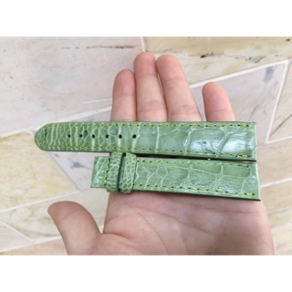 Dây đồng hồ da đà điểu size 18