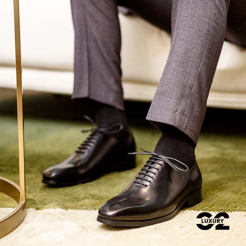 Giày da nam Luxury dáng Oxford BL817-6-D phong cách công sở chất da cao cấp nhiều size
