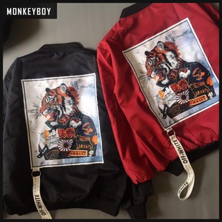 [Ảnh thật] Áo khoác Bomber BATTLE.TIGER (hàng design cao cấp) [Monkeyboy]