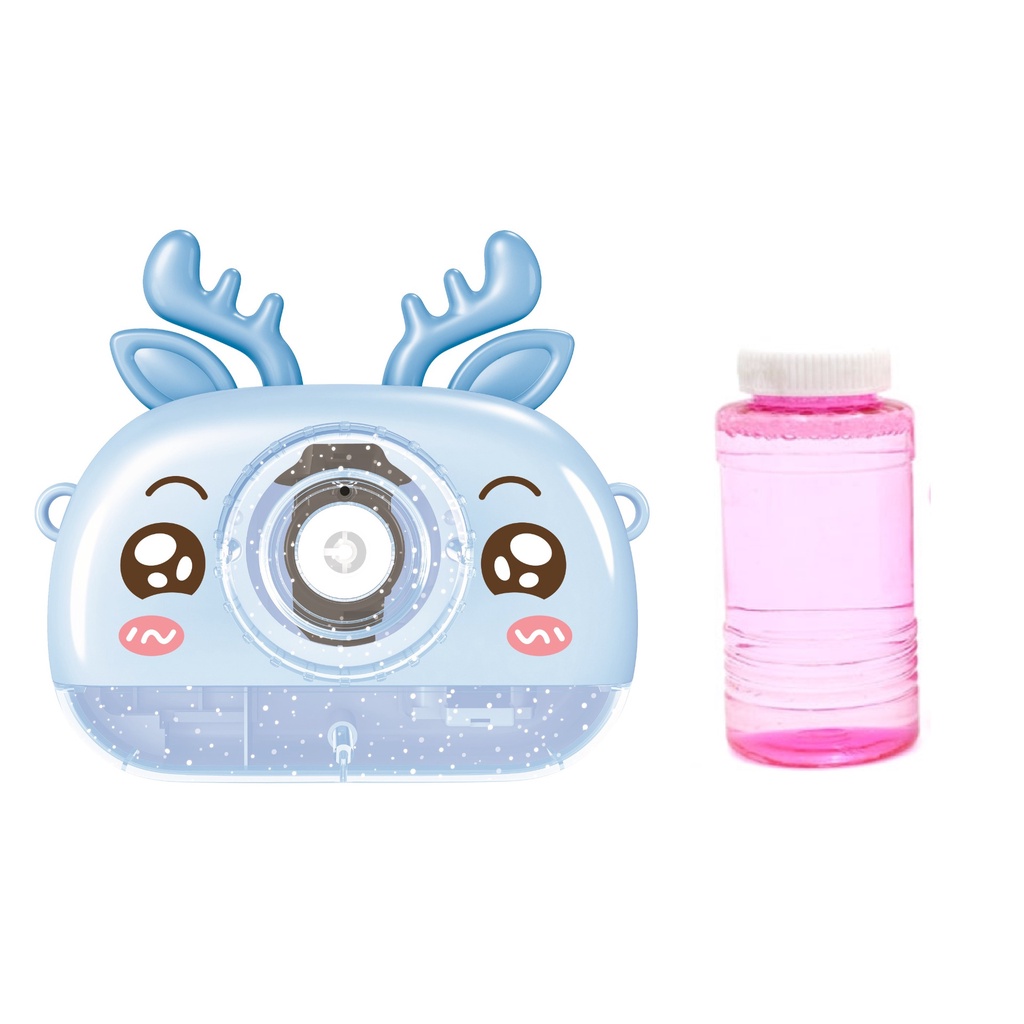 Máy chụp hình phun bong bóng CLEVER HIPPO TOY