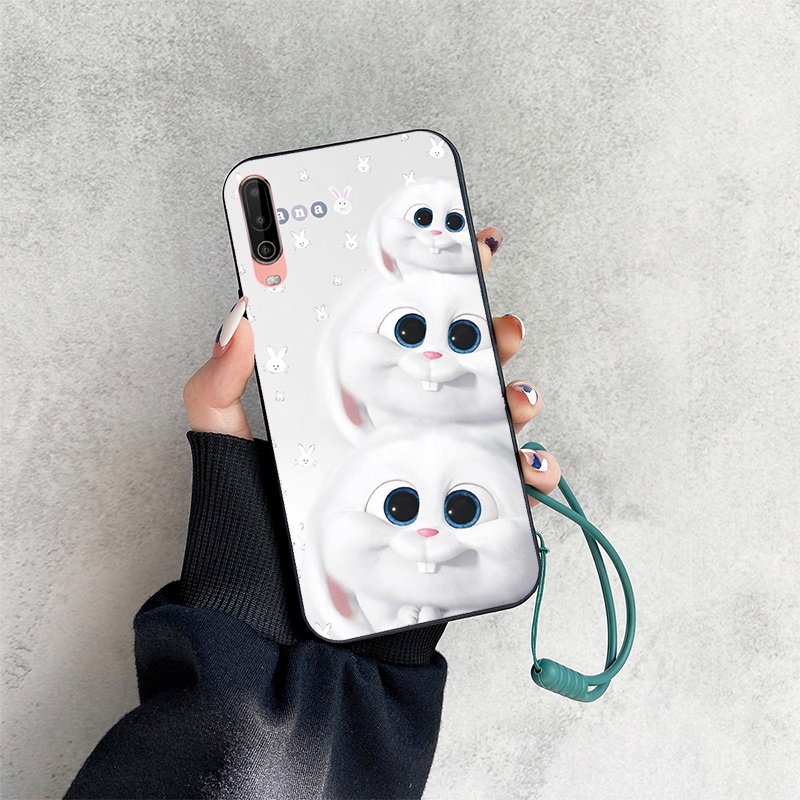 Ốp Điện Thoại In Hoạt Hình Pikachu Kèm Dây Đeo Cho Wiko View4 View 4 Lite View4Lite