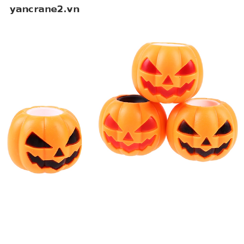 Đồ Chơi Nắn Bóp Hình Trái Bí Ngô Halloween Giảm Căng Thẳng {yancrane2.vn}