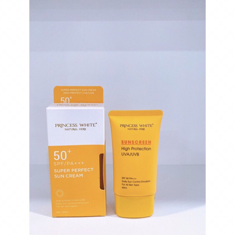 Kem chống nắng SUNSCREEN PRINCESS WHITE