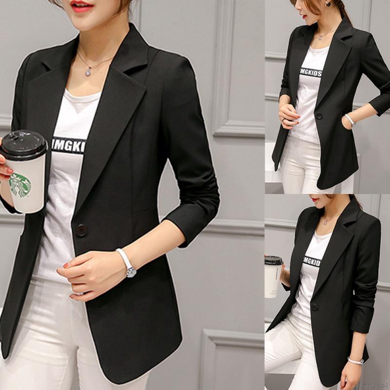 Áo khoác Blazer phối nút cho phái nữ