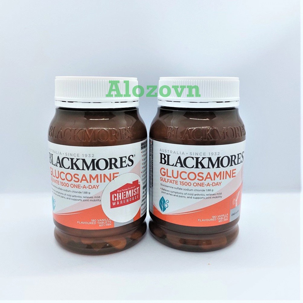 Viên uống xương khớp Glucozamin Blackmores Úc 1500MG 180 viên