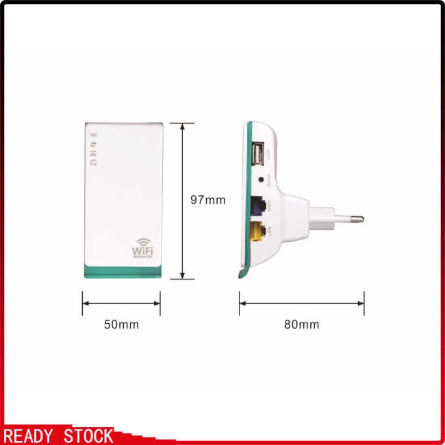 OP【pay on site】 WiFi Repeater Long Range Signal Amplifier Wi-Fi Extender Fast Delivery 300Mbps RJ45 Ethernet WLAN Port | BigBuy360 - bigbuy360.vn