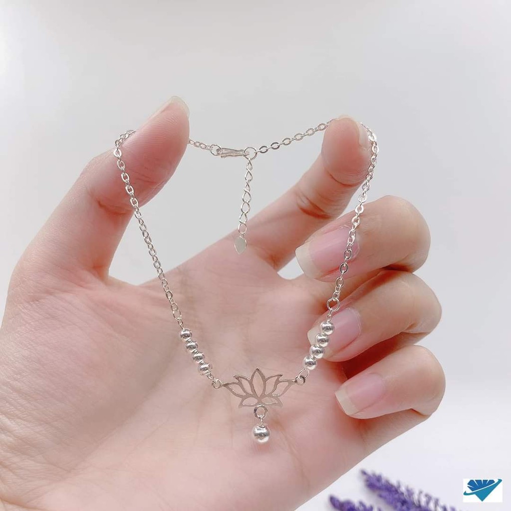 Lắc chân đẹp, có giấy của tiệm vàng
