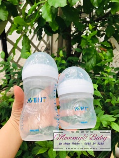 (CHÍNH HÃNG) Bình sữa Avent Natural 125ml núm xoắn