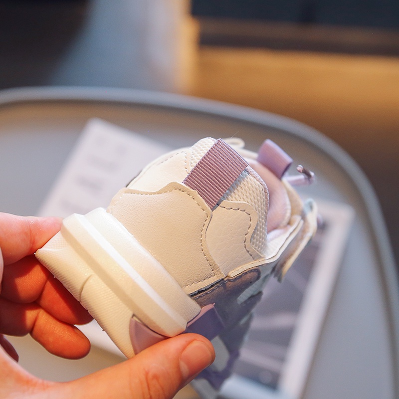 Giày Thể Thao Đế Mềm Chống Trượt Thoáng Khí Có Dây Buộc Thiết Kế Mới Dành Cho Trẻ Em 2-16 Tuổi