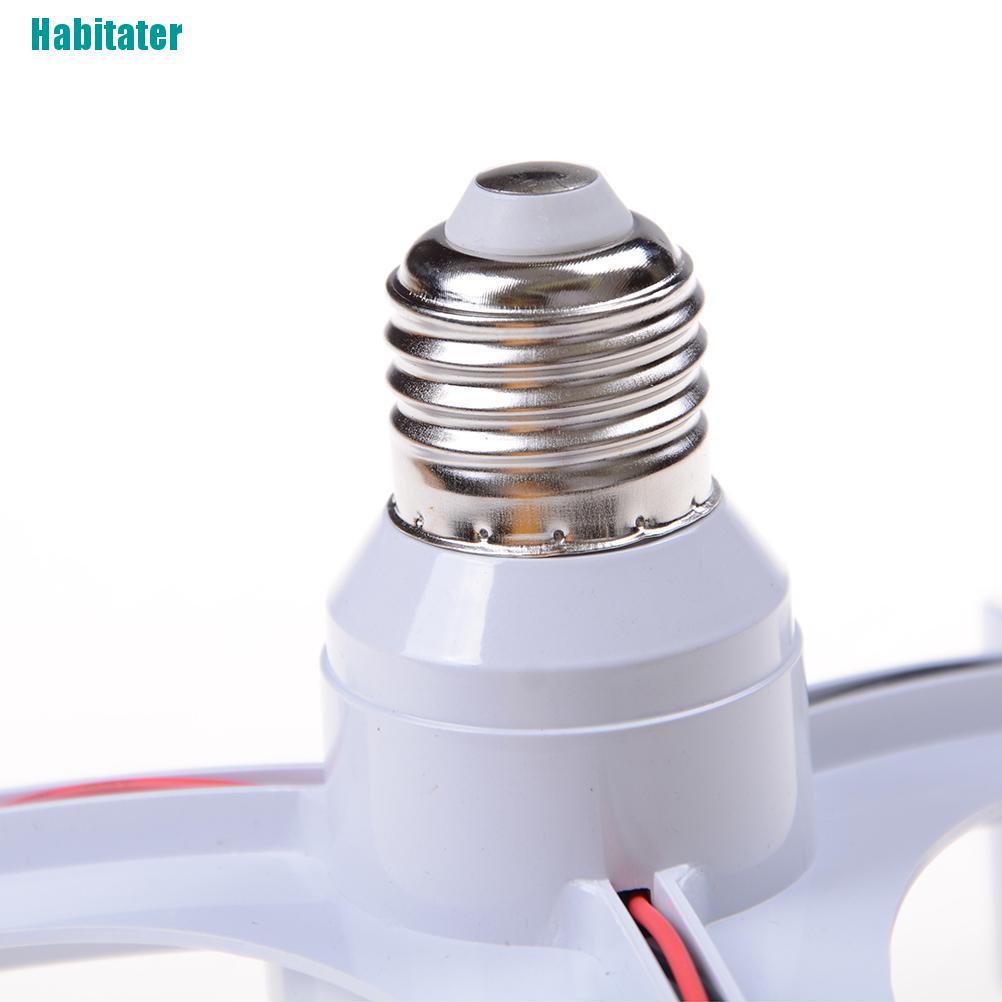 Đui đèn led trắng 3 trong 1 chuyển giắc cắm E27 sang E27