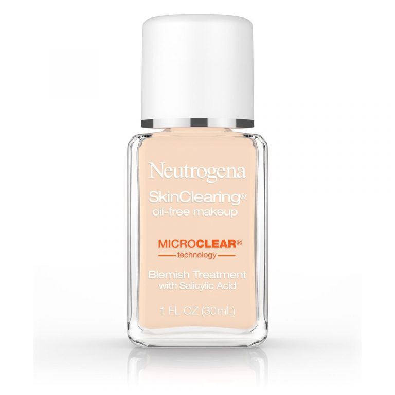 Kem nền Neutrogena Skin Clearing Oil-Free Makeup (30ml) . Natural Beige