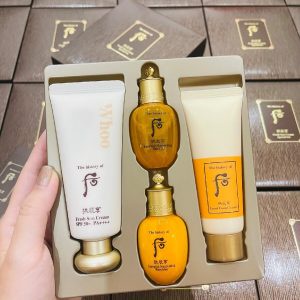 Gói Kem chống nắng Whoo Gongjinhyang Fresh Sun Cream SPF50+/PA++++ 1ml_Chống nhăn da, làm mờ dần các nếp nhăn