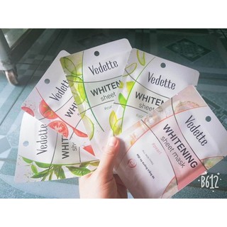 Mặt nạ giấy dưỡng da 25g Vedette