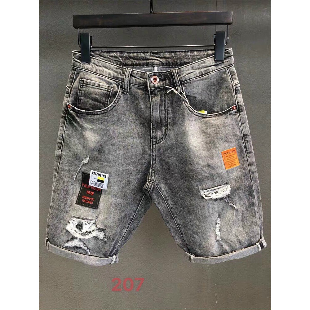 8 MẪU QUẦN SHORT JEAN THÊU NAM CAO CẤP BAO DÀY, ĐẸP CHẤT LƯỢNG Y HÌNH HÀNG CHUẨN SHOP ( ĐƯỢC ĐỔI TRẢ )