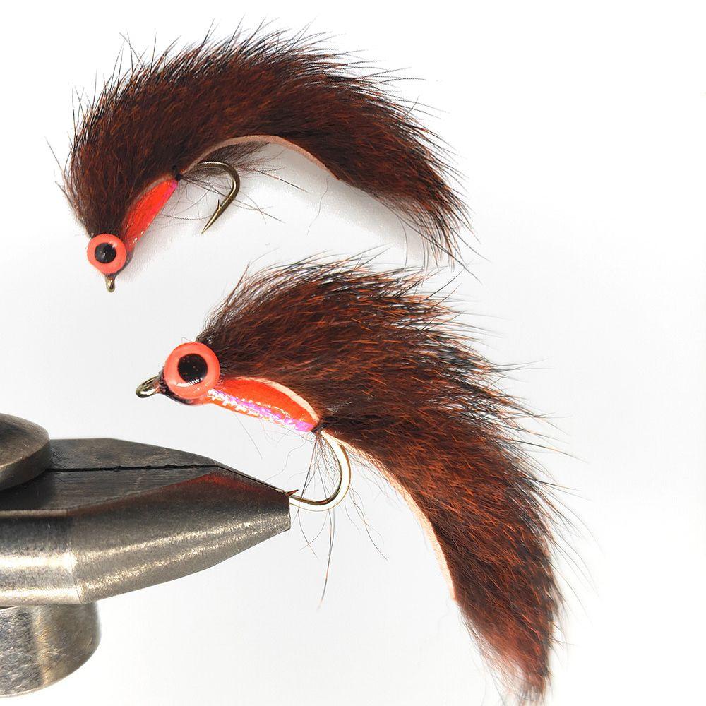 MUVAKO Bộ 5 mồi côn trùng  với móc câu sắc nhọn 8