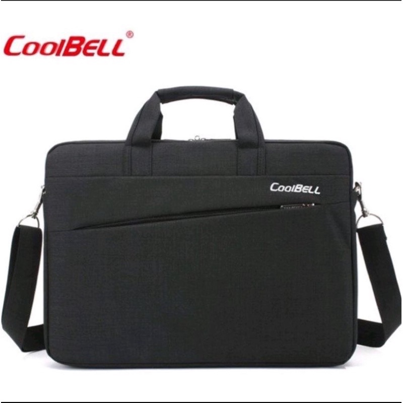 Cặp đựng laptop coolbel bền đẹp - túi xách đựng laptop thời trang - màu xám, màu đen