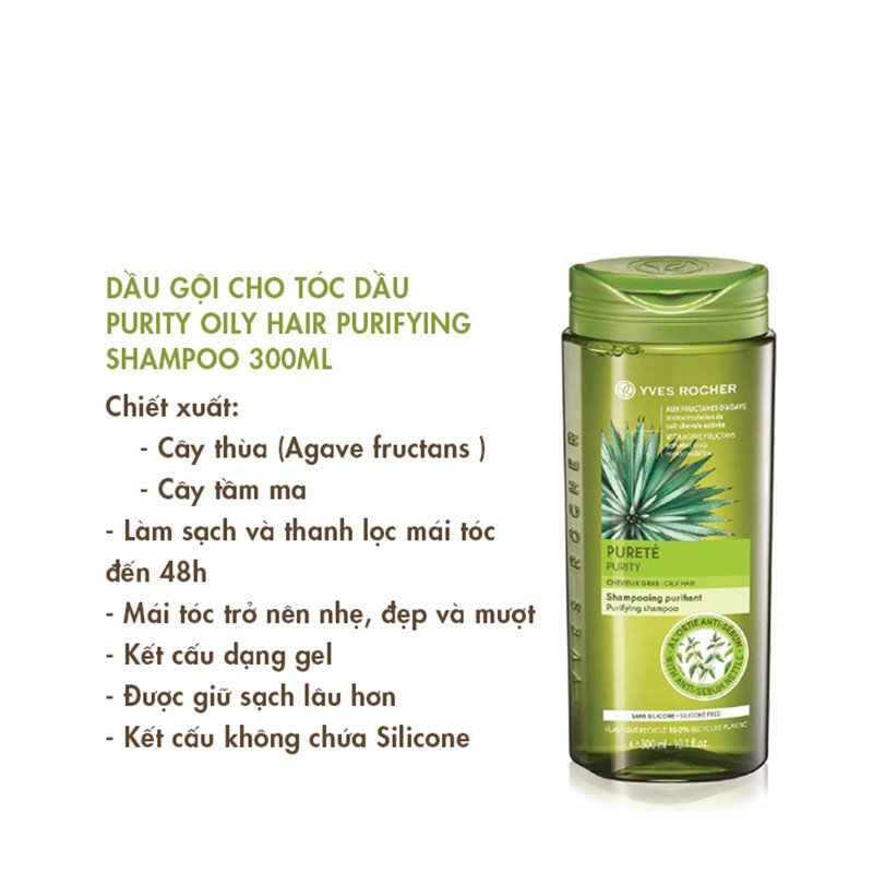 Dầu Gội Yves Rocher Shampoo 300ml