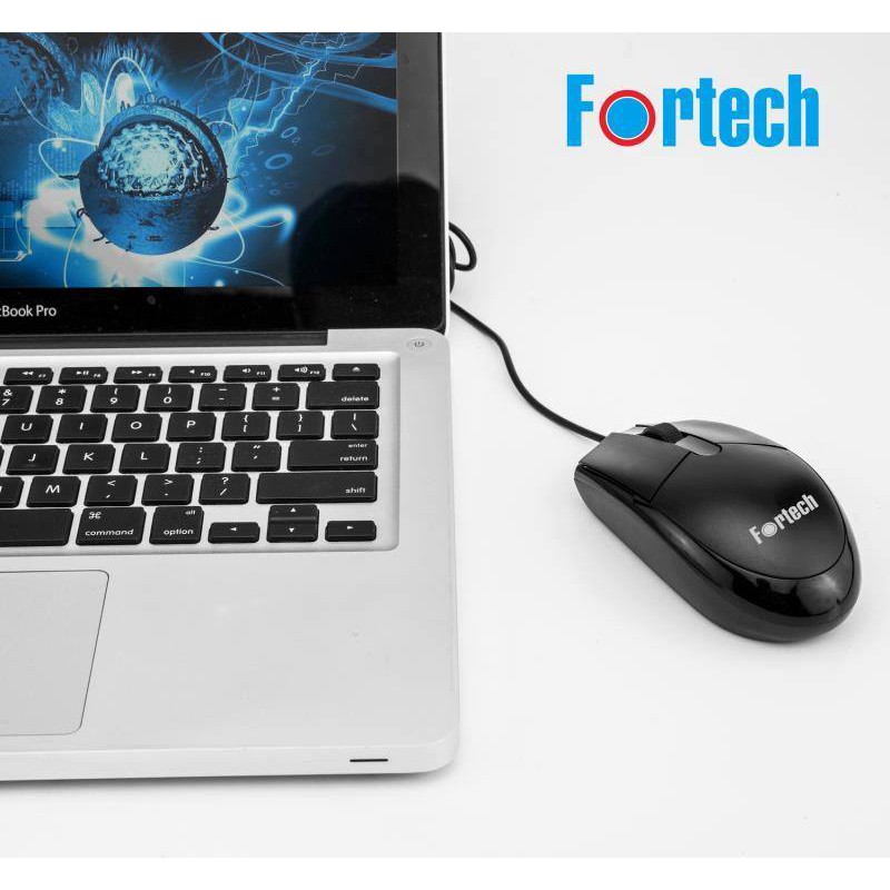 Chuột có dây FORTECH M132 chuẩn USB chính hãng giá rẻ