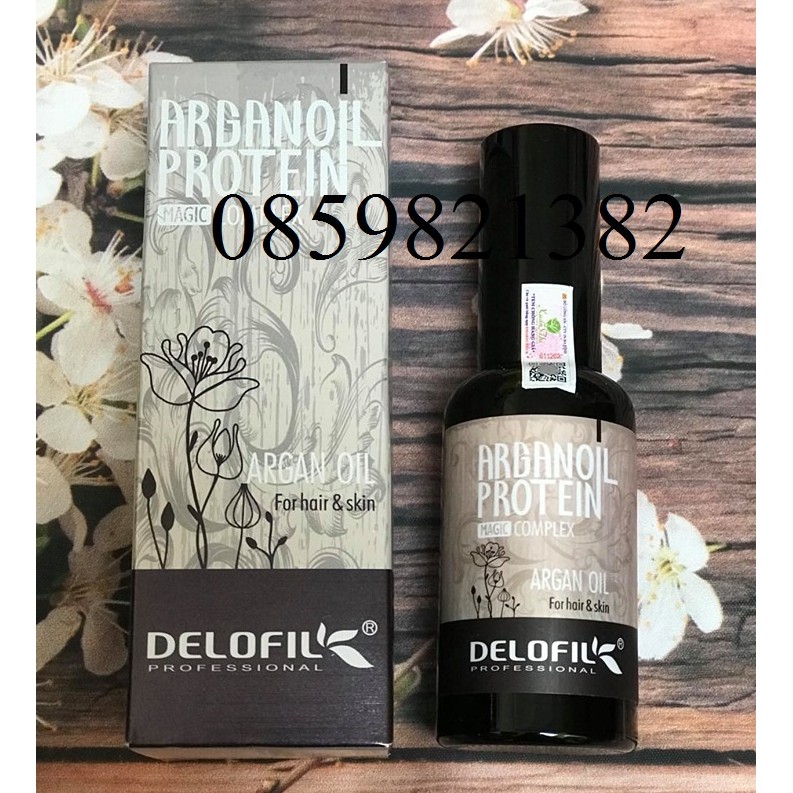 [ DELOFIL ] TINH DẦU DELOFIL ARGAN OIL PHỤC HỒI TÓC HƯ TỔN BÓNG MƯỢT 50ML | BigBuy360 - bigbuy360.vn