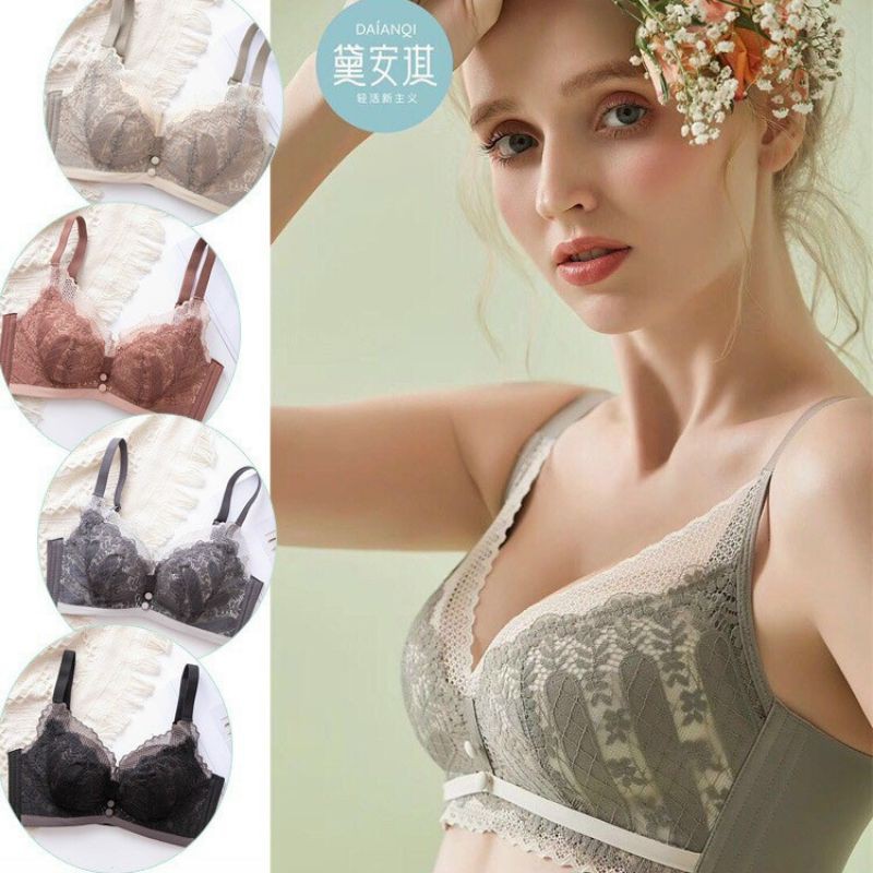 Set Bikini Không Gọng Phối Ren Cao Cấp