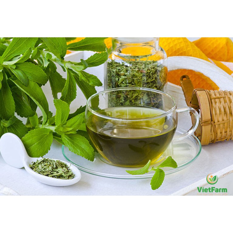 Cỏ Ngọt hữu cơ làm trà, đường ăn kiêng, tạo vị ngọt tự nhiên dành cho người tiểu đường, cao huyết áp 1KG | BigBuy360 - bigbuy360.vn