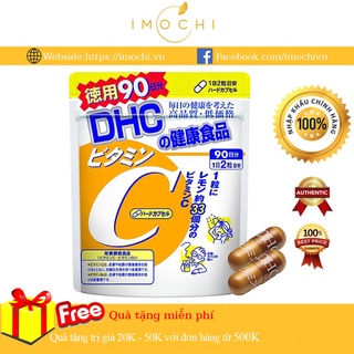 Viên Uống Vitamin C DHC Nhật Bản 90 Ngày (NHẬP KHẨU CHÍNH HÃNG)