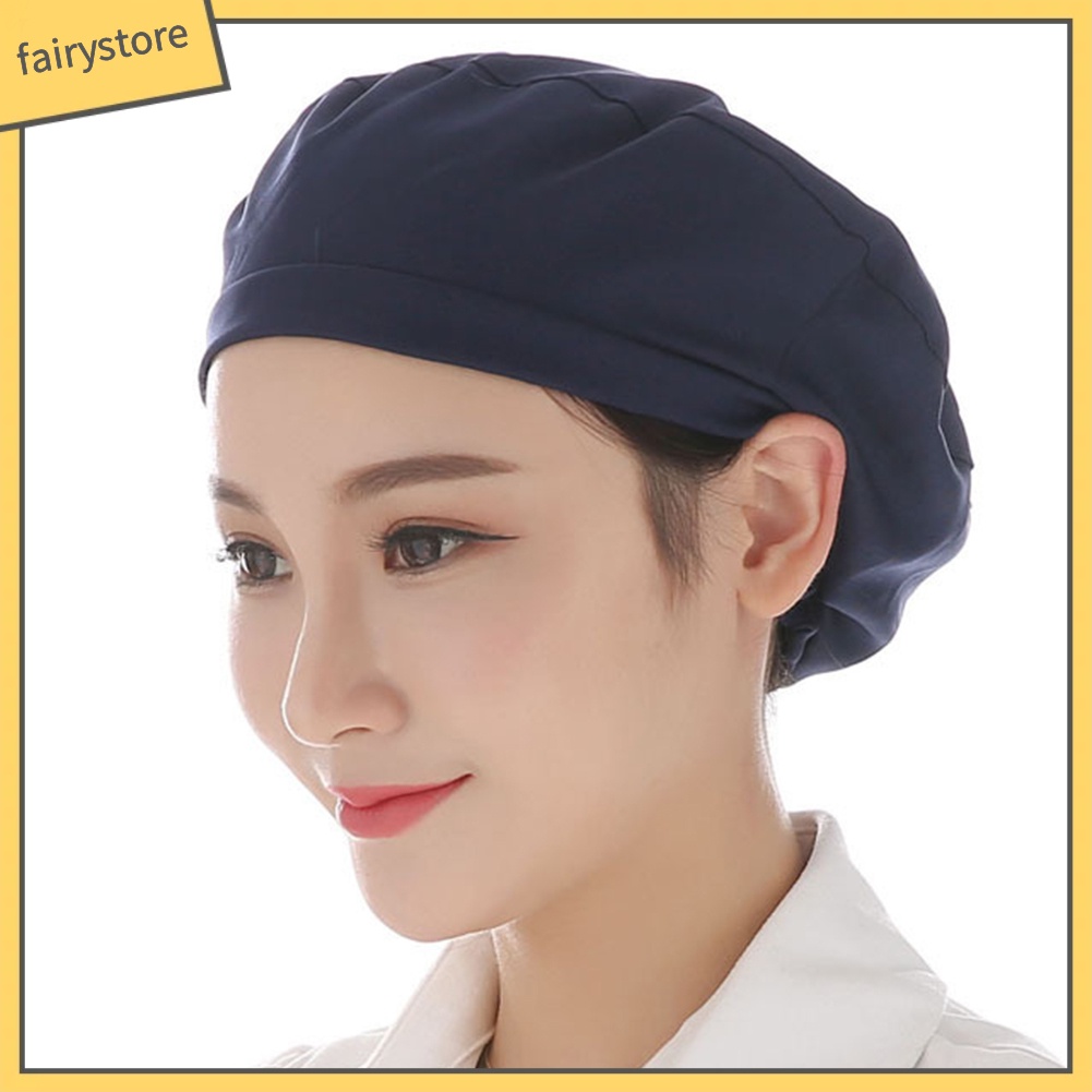 Mũ đầu bếp thoáng khí chống bụi dành cho nữ