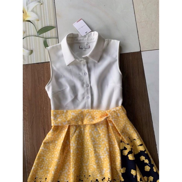 Đầm Tommy hilfiger hoa vàng nhỏ tươi tắn 🍀🍀🍀