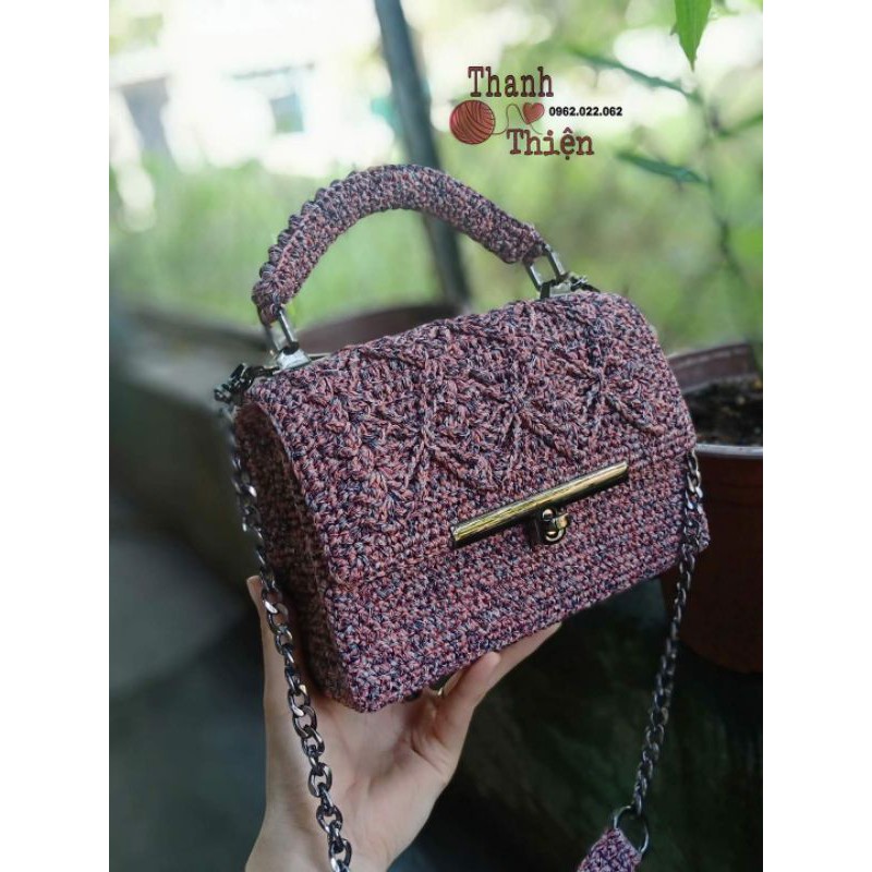 Sợi dệt màu loang 2mm