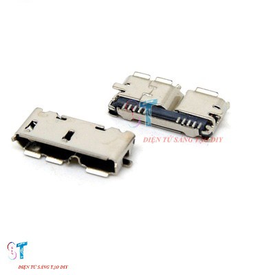 Đầu Jack Micro USB 3.0 Cái SMD Cho Ổ Cứng