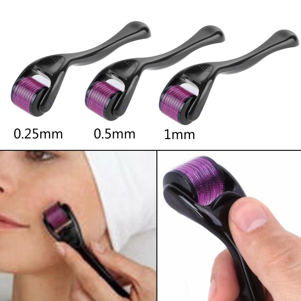 Fast Shipping 0.25-2.5mm Titanium Microneedle Derma Roller Dermaroller Micro Needle Skin Care