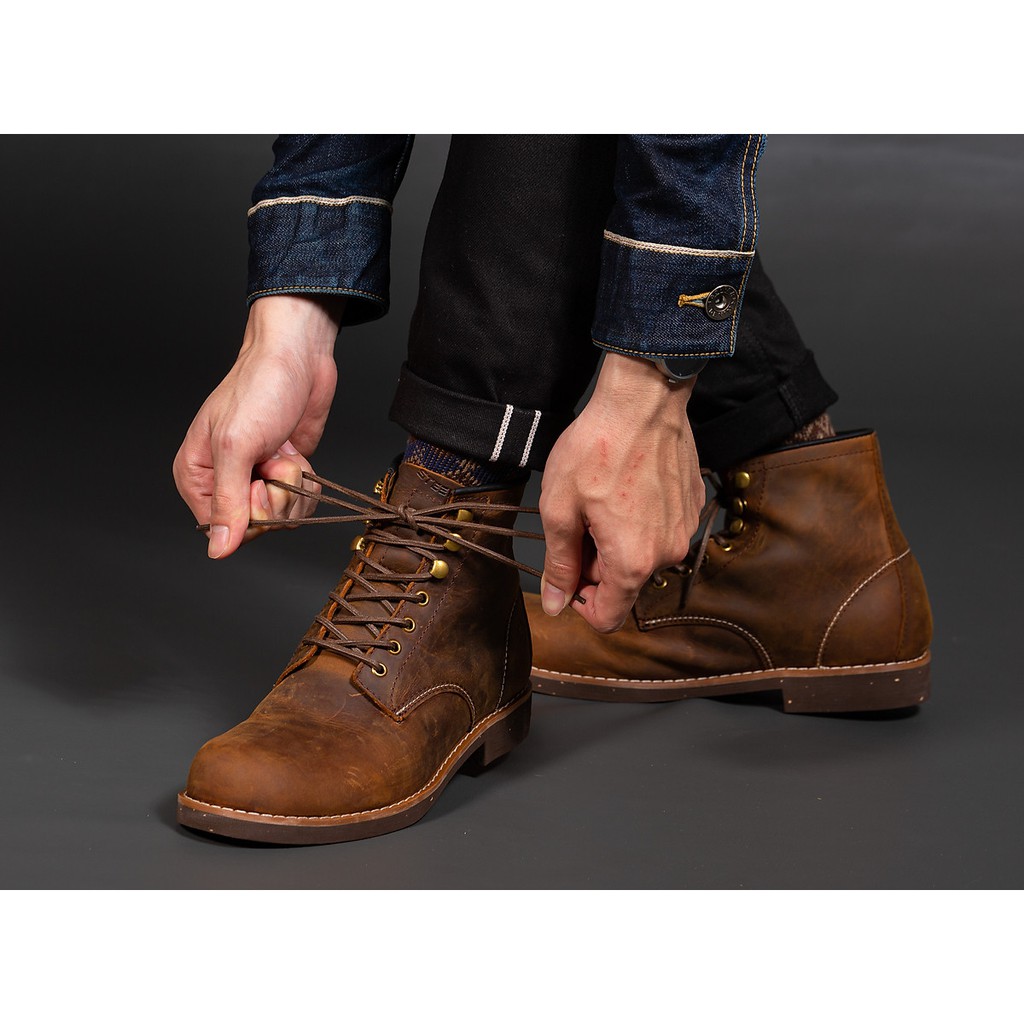 Dây buộc giày cao cổ boots MAD shoes dài 150cm phong cách bụi bặm cao cổ cá tính