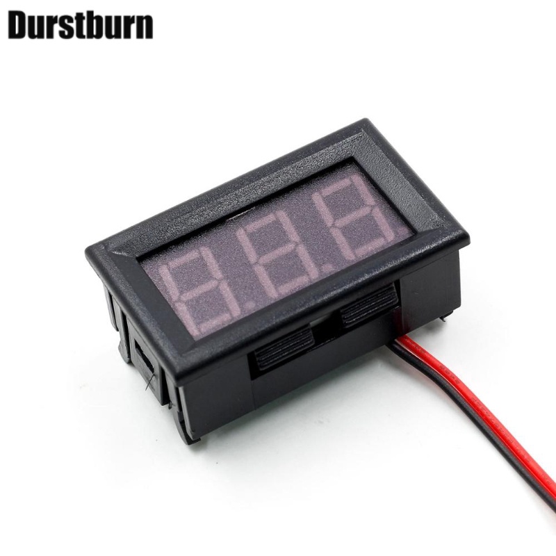 Vôn kế điện tử DC 5V-120 2 dây màn hình LED 0.56inch
