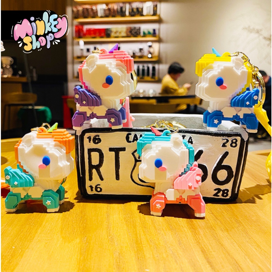 Móc Khóa Đẹp Hình Kì Lân Cute phụ kiện Túi Xách dễ thương -Minkey