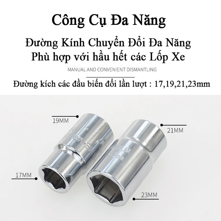 Cờ Lê Lắp Chéo, Chữ T dùng Tháo Lốp Ô Tô, Xe Hơi