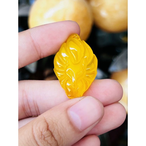 Dây Chuyền Hồ Ly Chín Đuôi Xòe Màu Xanh, Vàng, Trắng Kèm Dây Đeo Cổ