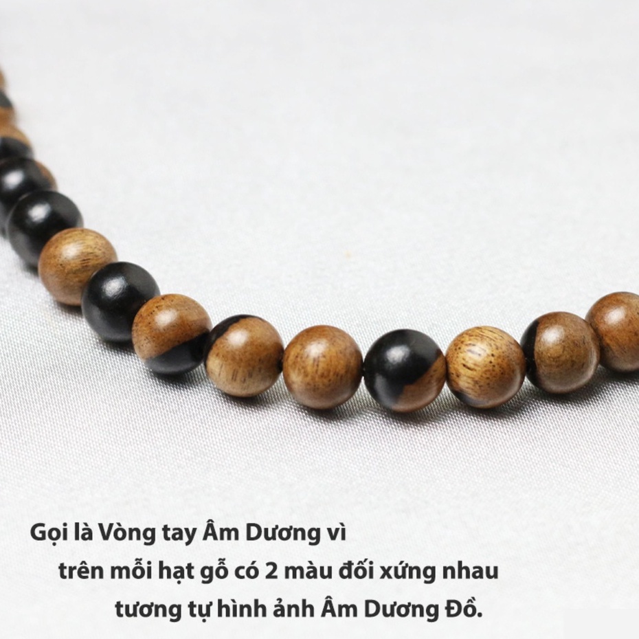 Chuỗi hạt gỗ Mun phong thủy - Vòng tay chuỗi gỗ Phật Giáo - Trong Nhà
