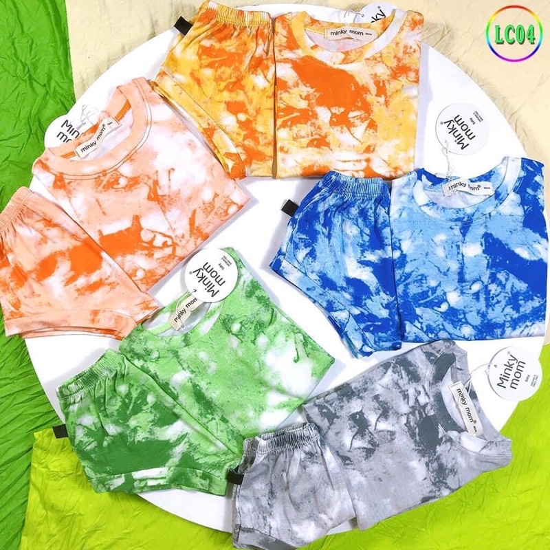 Bộ Áo Cộc Quần Chip MINKY MOM Chính Hãng 0 1 2 3 4 5 6 Tuổi. Có SIZE SƠ SINH