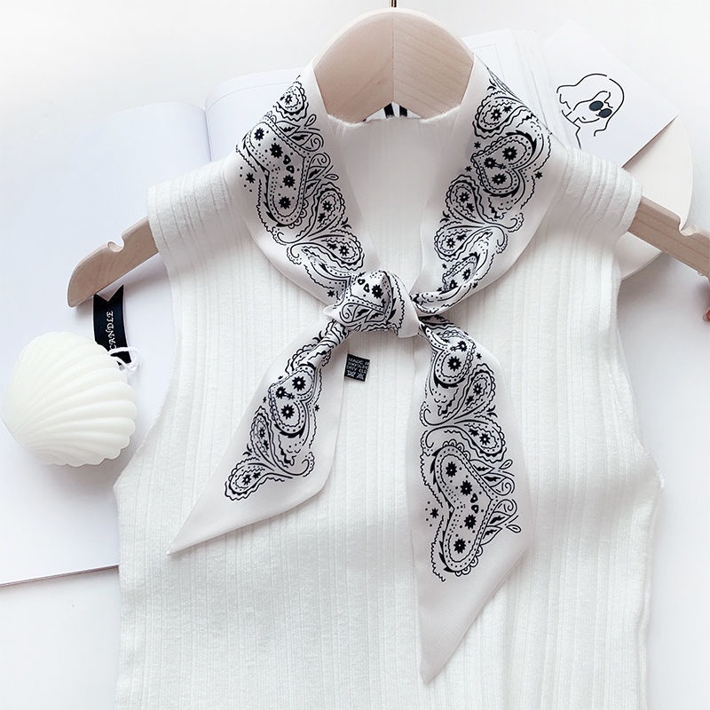 Dây buộc tóc thắt nơ ruy băng đa năng thời trang