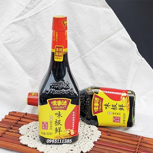 Xì Dầu Master 380ml - Xì dầu ngon