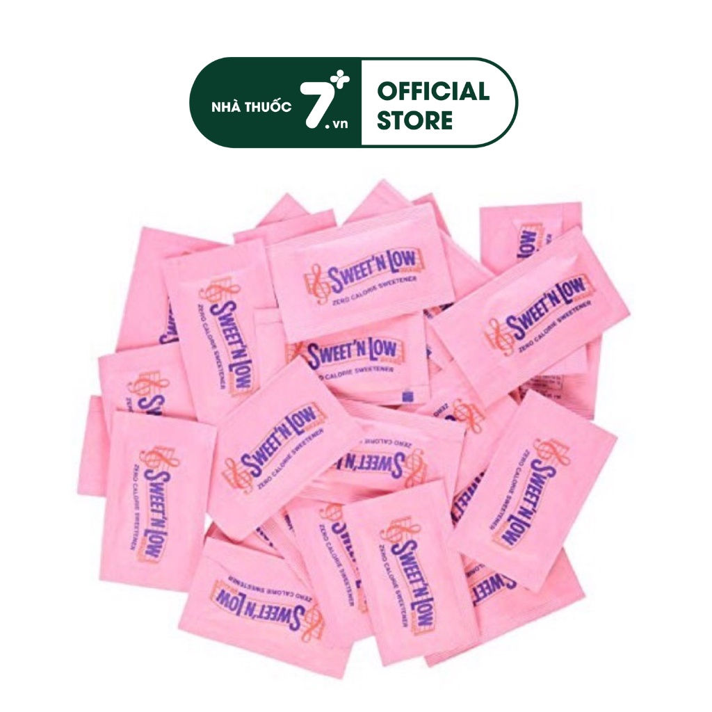 Đường ăn kiêng, giúp cho người tiểu đường, giảm cân Sweet'n low Hộp 100 gói