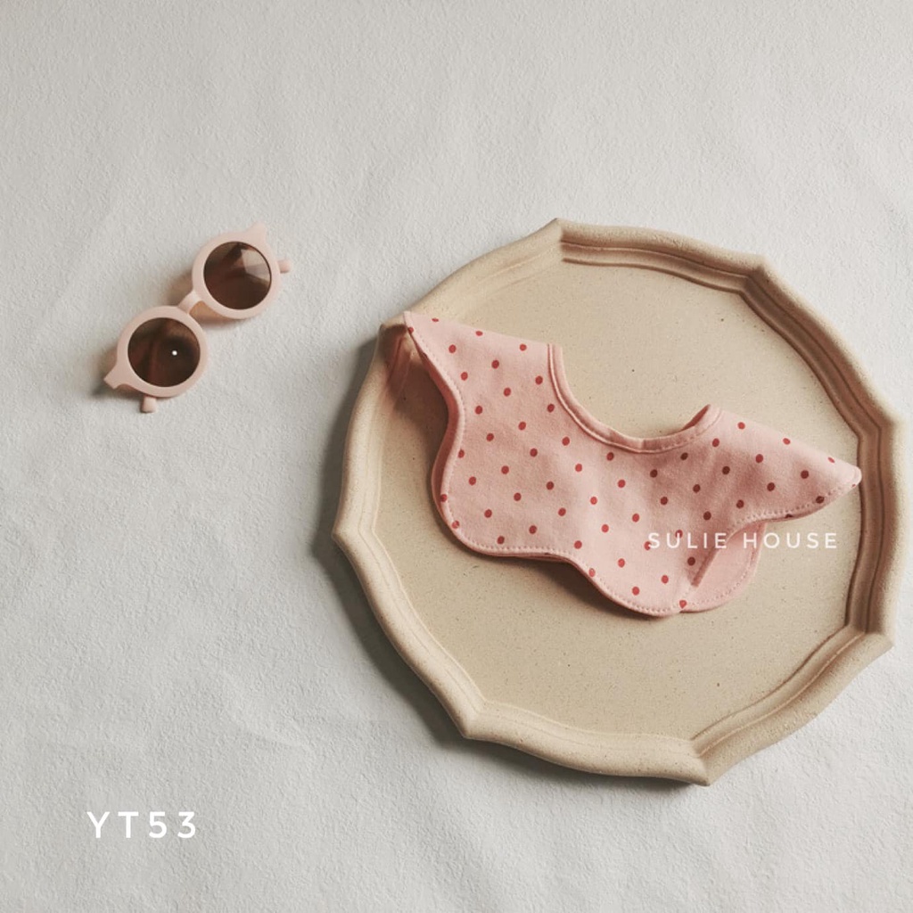 Yếm tròn cúc bấm - YT53