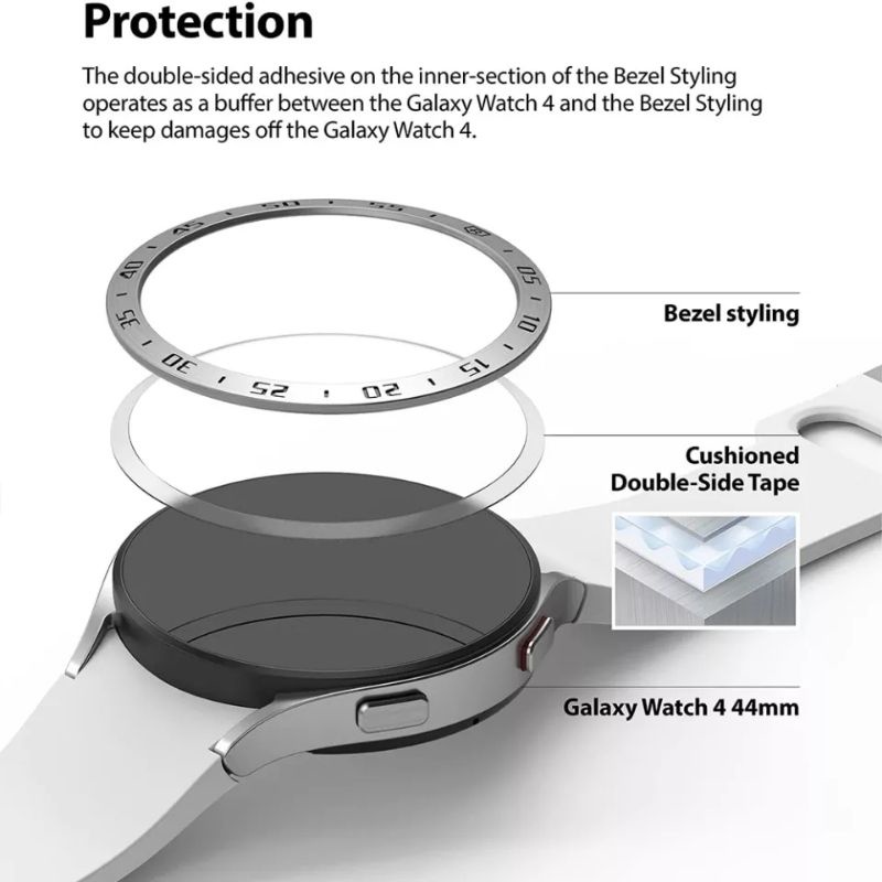 Khung viền benzen ( bezel ) cho Samsung galaxy Galaxy Watch 4 40mm/ 44mm