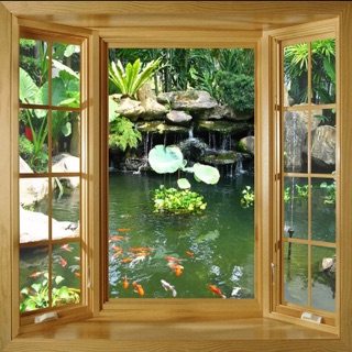 Tranh dán tường 3d 110 x 90 cm