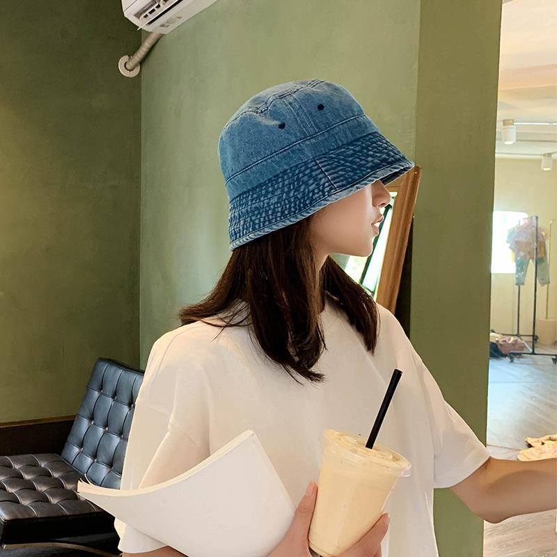 Nón tai bèo Denim phong cách Retro Nhật Bản