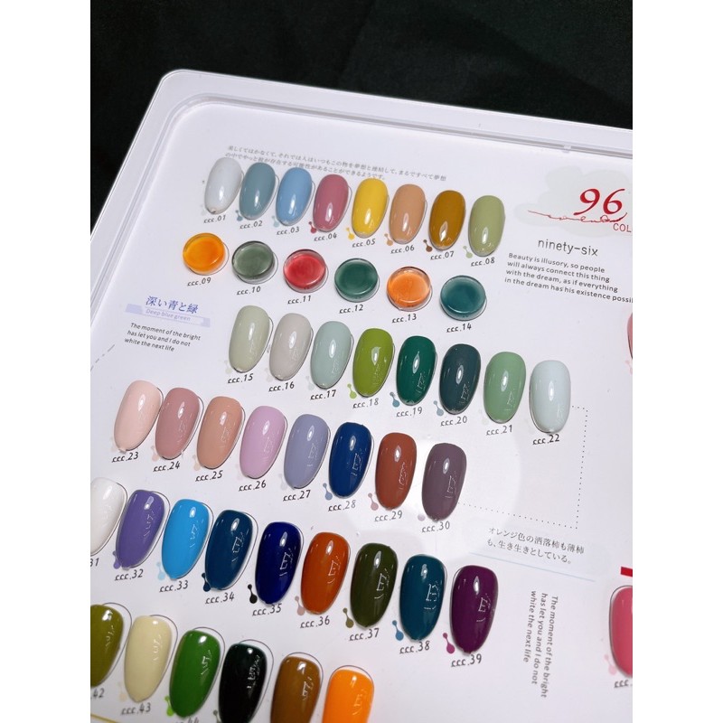Sơn gel Hàn quốc lẻ màu - sơn gel cao cấp ( từ 1-16)